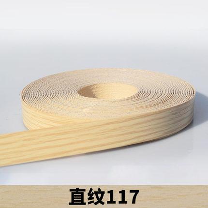 Banda per bordi decorativa autoadesiva in PVC effetto legno per mobili, armadi, tavoli da ufficio, bordi per superfici in legno, 10M