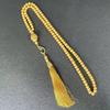 6mm Glass Imitation Pearl Tassel Prayer Beads Bracelet Pendant (99 Beads)