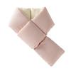 Korean Style Warm Scarf Winter Women's High-end Fashion Thick Solid Color Long European American Cross-border Down
