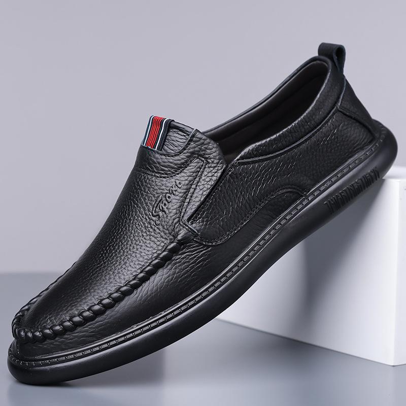 Men Footwear Designer Solid Color Man Formal Shoes Wedding Party Men Dress Shoes Breath Driving Lazy Loafers Moccasins