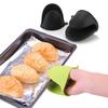 2Pcs Oven Mitts Silicone Heat Resistant Pinch Mitts Anti Scalding Non Slip Gloves Clips Pot Holder Cooking Baking Oven Mitts