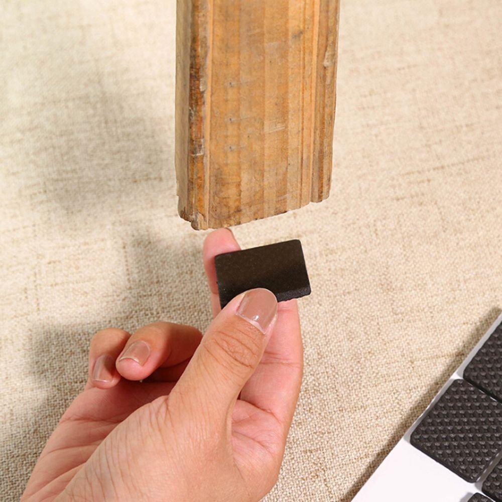 48Pcs Scratch Floor Protectors Mat Anti Slip Table Mat Feet Pads Chair Leg Protector Floor Pads Floor Mat