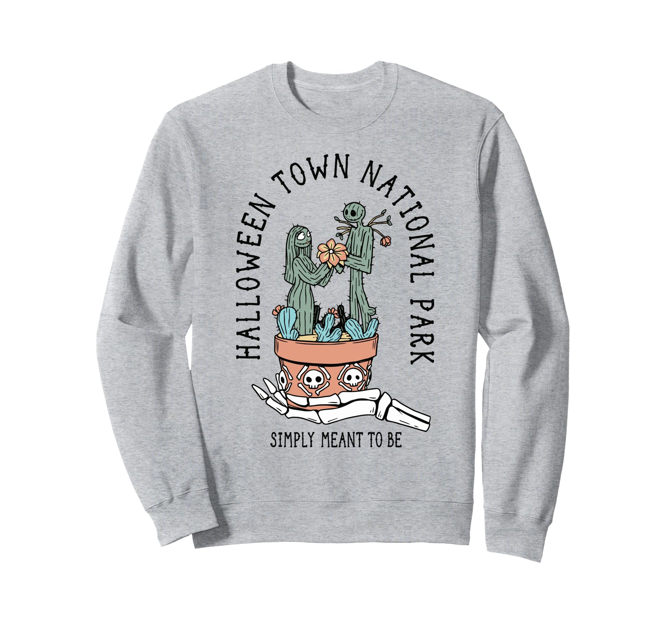 Худи Disney «Кошмар перед Рождеством» Джек и Салли с кактусом