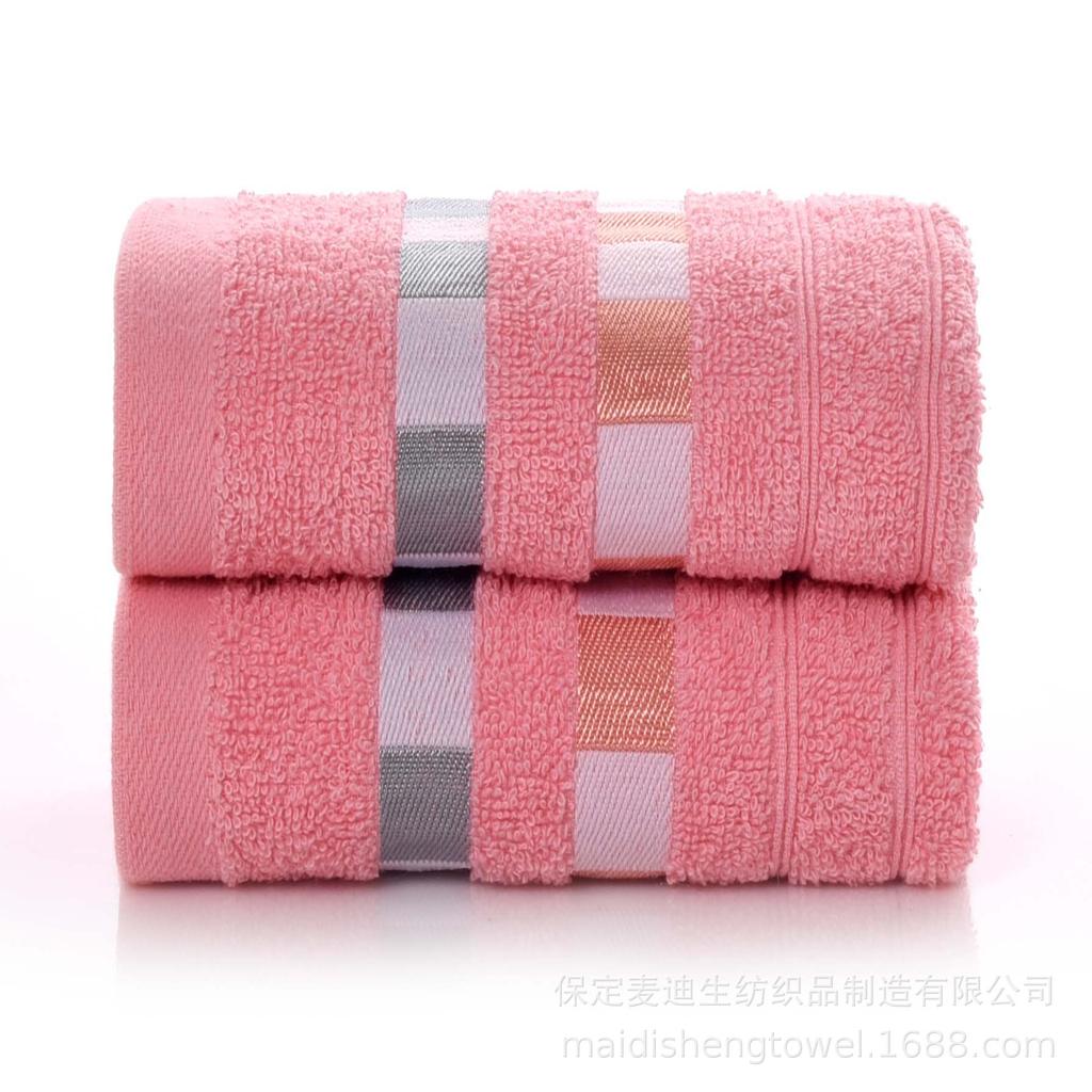 Pure Cotton Towel, Face Wash Thickened Absorbent Household Dry Hair Towel, Adult Male and Female Students Take a Shower and Wipe Their Faces Soft