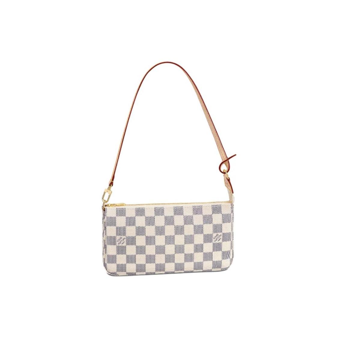 

Жіноча сумка-тоут Louis Vuitton з полотна Damier Azur, бежева N41207 Box(Basic Set+Box)