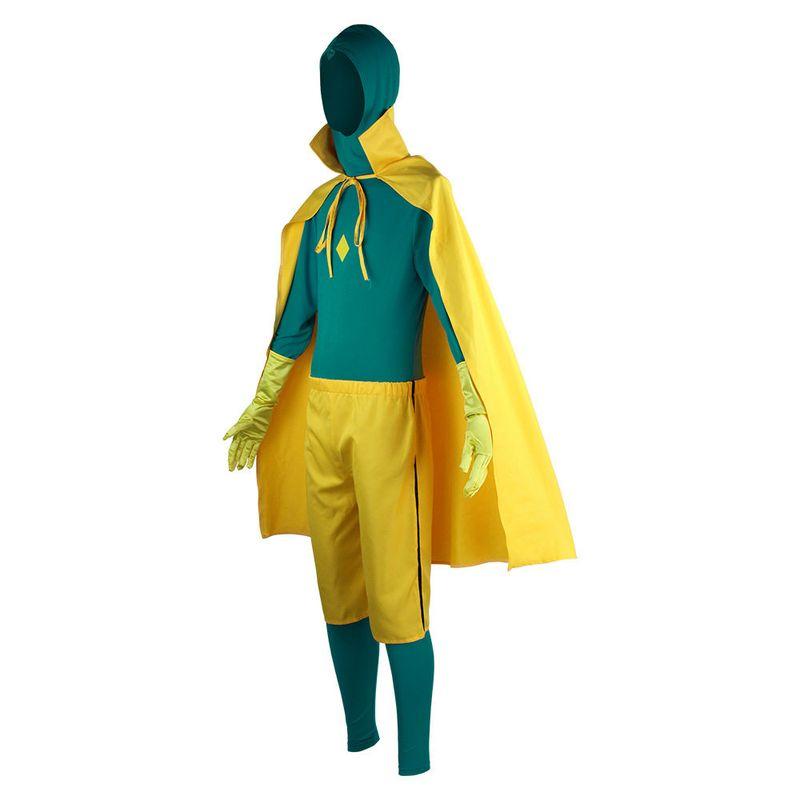 Wanda-Vision Style Cosplay Costume, Wanda Cosplay Outfit, Halloween Performance Costume Set