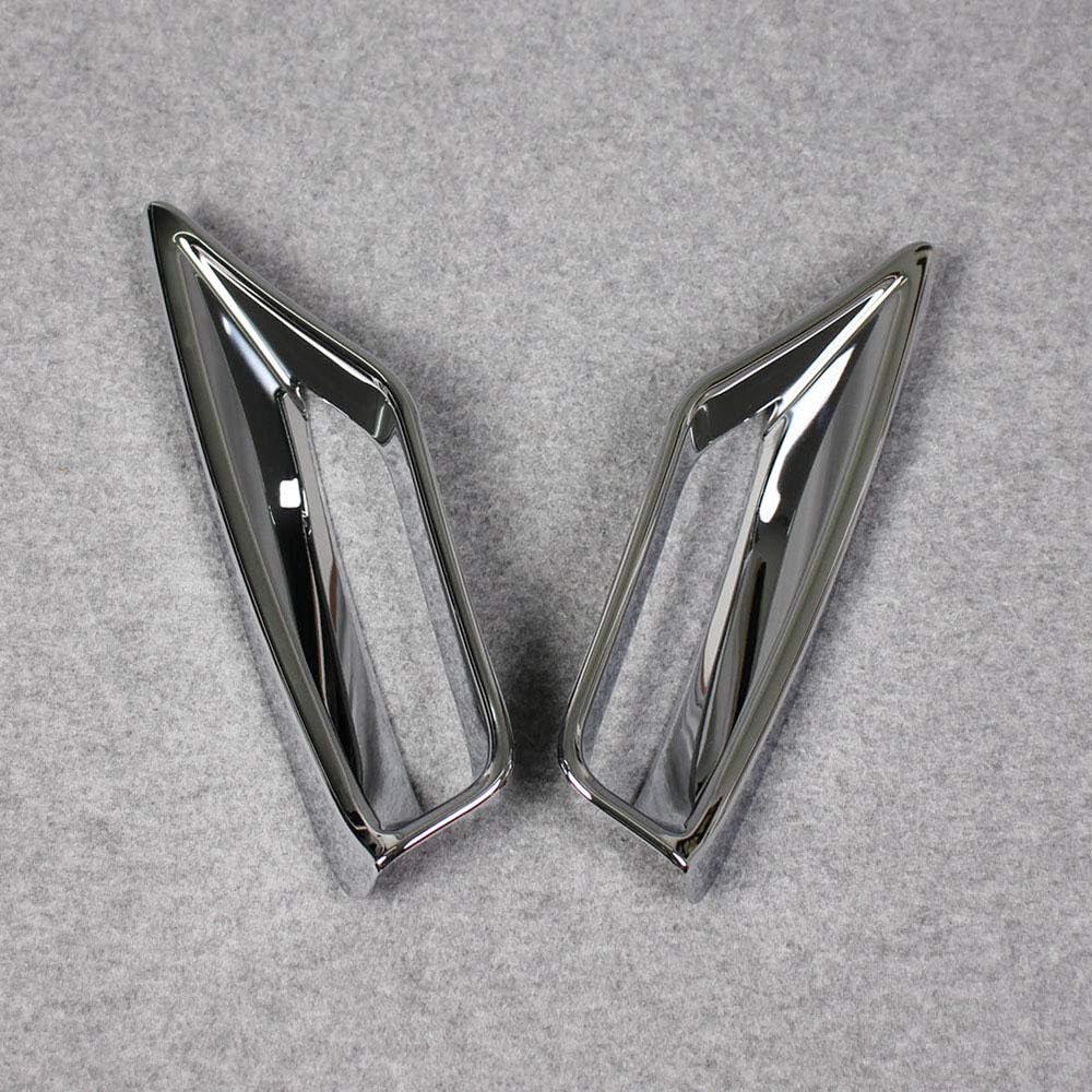 1Pair Fog Light Lamp Cover Trims For Lexus RX350 RX350L RX450H RX450HL 2020-2022