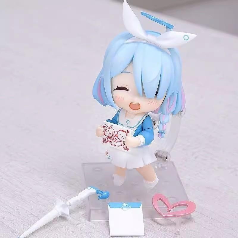 In Stock 10Cm Blue Archive Game Character Peripherals Arona Nendoroid 2245 Anime Action Figure Collectible Model Doll Toys Gifts