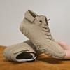 Fashion 2024 Men's Shoes Casual Shoes Ankle Boots Retro Winter Warm Plush Men Shoes Flat Lace Up Non-slip Trend Short Snow Boots