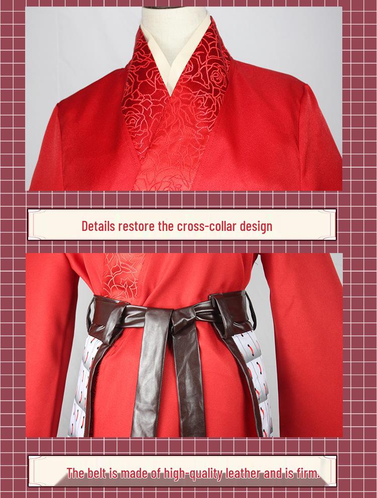 Mulan Children's Live-Action Cosplay Costume - Tomboy Performance Role-Playing Outfit