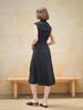 Acud Sleeveless Tailored Wrap One-Piece_Black