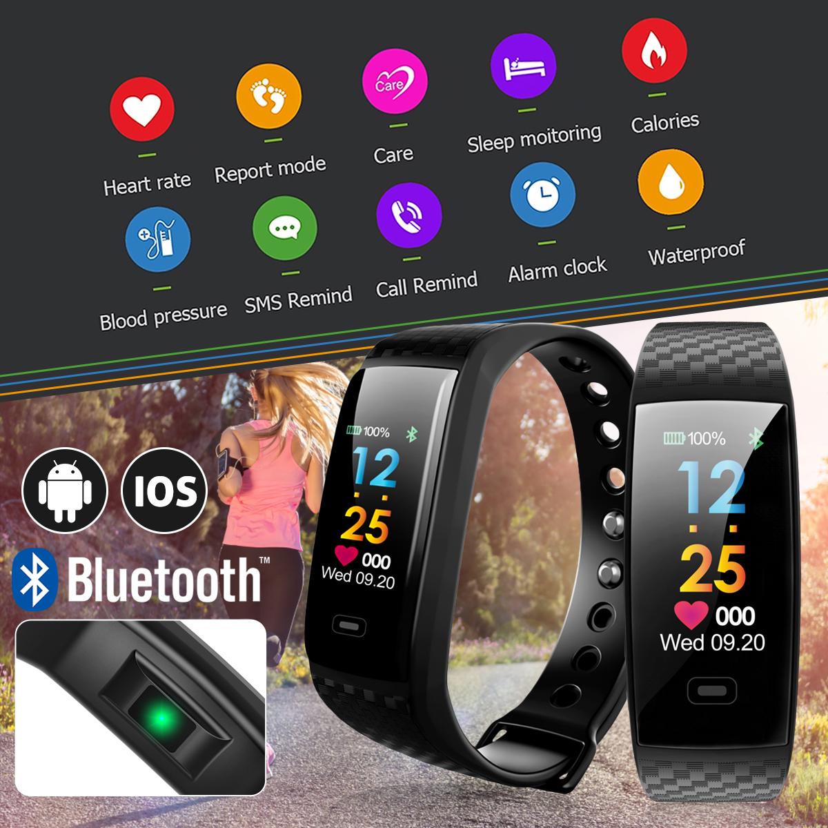 CK17S Multifunction Smart Bracelet Waterproof bluetooth with Wristband Fitness Tracker Joom