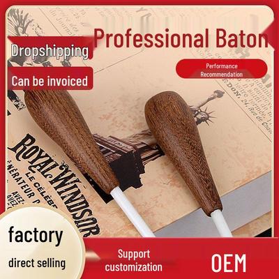 Professional Pear Wood Concert Conductor’s Baton for Stage Performance