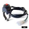 Motorcycle Dual Sport Dirt Quad Start Horn Kill Off Stop Switch Button Horn Starter for ATV Sport Dirt Electric Bike Motorbike Accessories