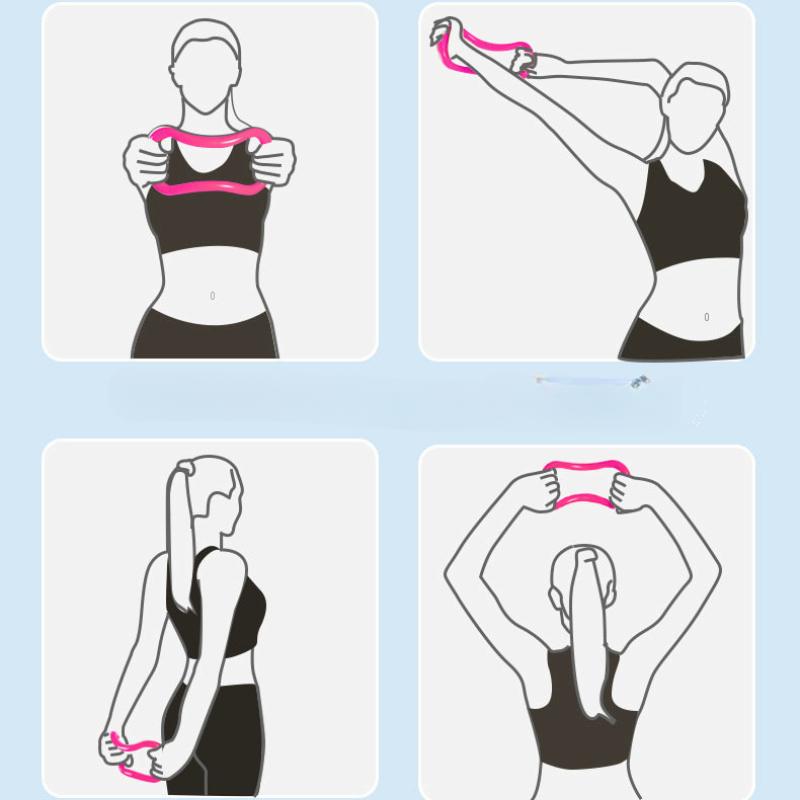 Yoga Ring Open Shoulder Back Yoga Ring Leg Clamps Leg Clamps Yoga Fitness Sporting Goods