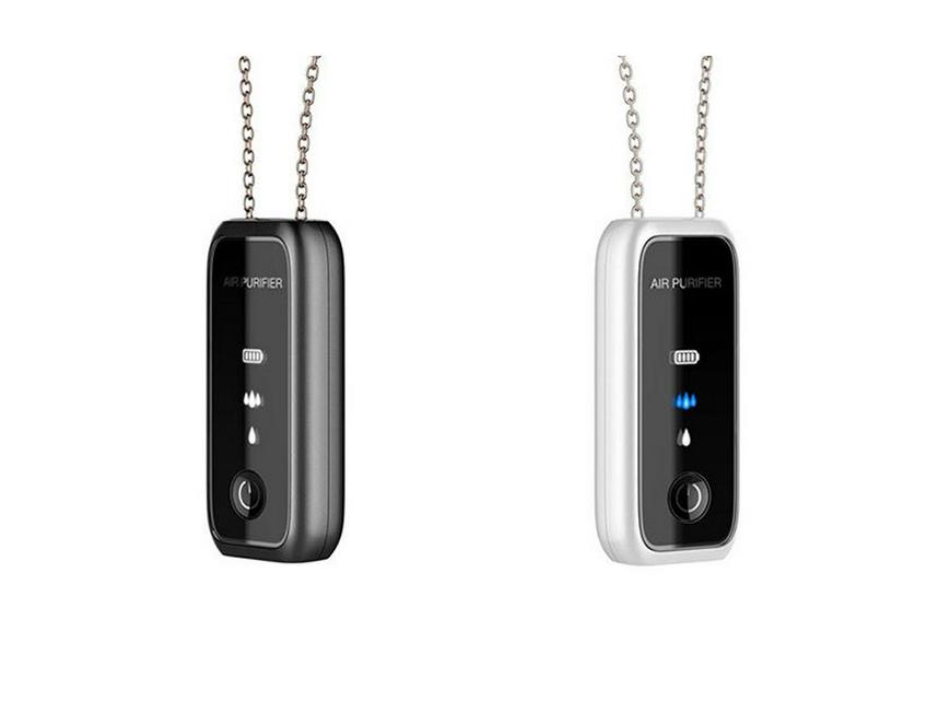Portable Neck-Hanging Negative Ion Air Purifier Mini 
