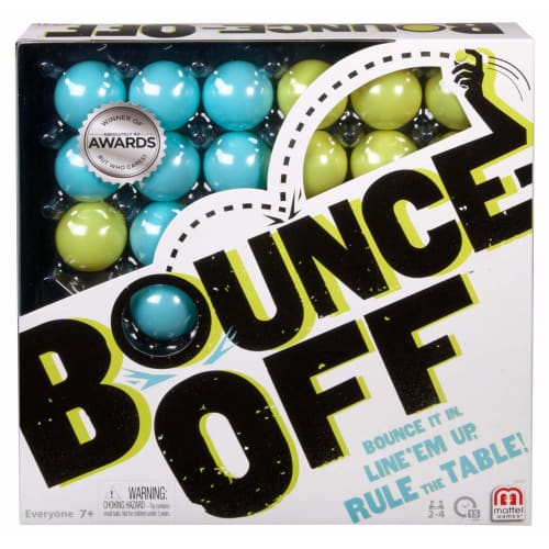 Mattel Game Bounce Off Board Game Party Game for 2-4 Players Ages 7 and Up CBJ83