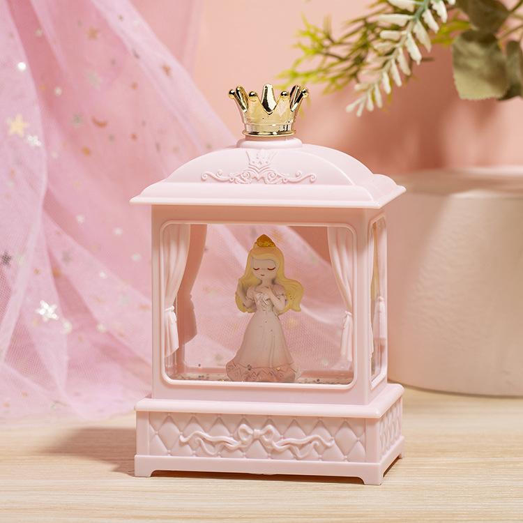 

Lamp Aaa Night Battery Powered Four Options Cartoon Cute Princess Lights Shaped рожевий