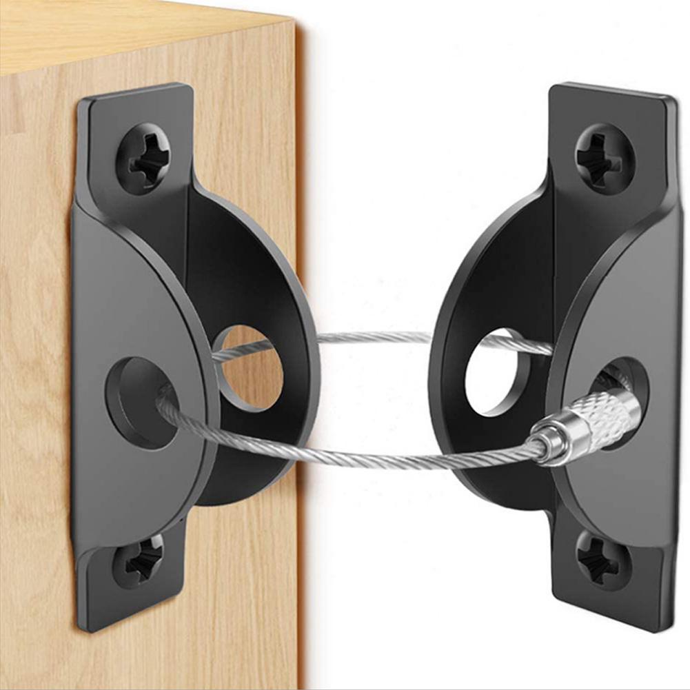 6 Sets Household Furniture Steel Wire Anti Falling Tool Hardware Accessories for Kid Safety