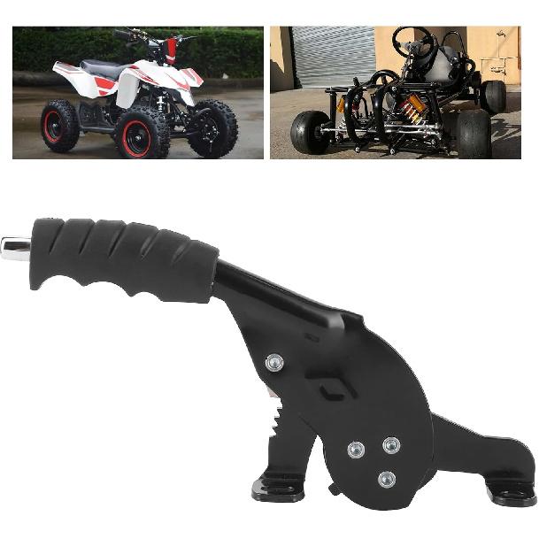 

Qiilu Front Brake Lever, Universal Handle Front Brake Lever Handbrake Fit for Kart ATV Motorbike Third Wheel Electric Vehicle