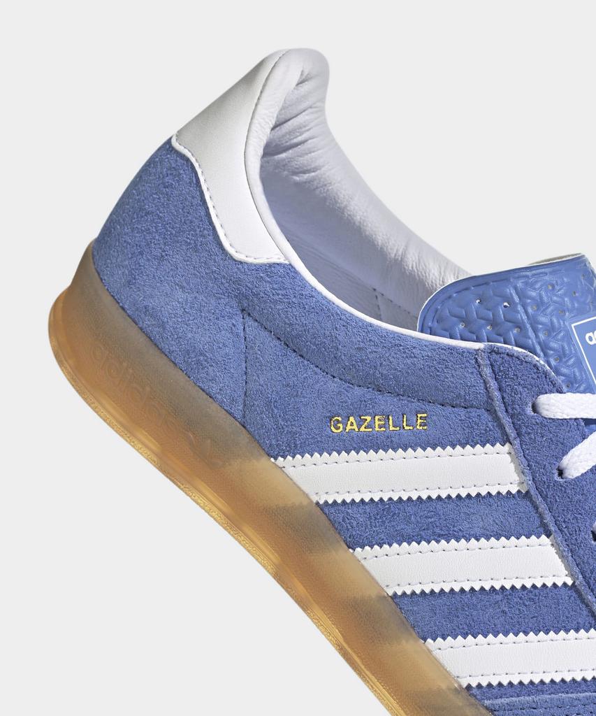 Adidas Gazelle Indoor - Blue:White / Hq8717