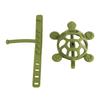 Baby Teething Toy Food Grade Silicone Anti Lost   Buckle Teething Bracelet Tortoise Shape Hand Teether Toy