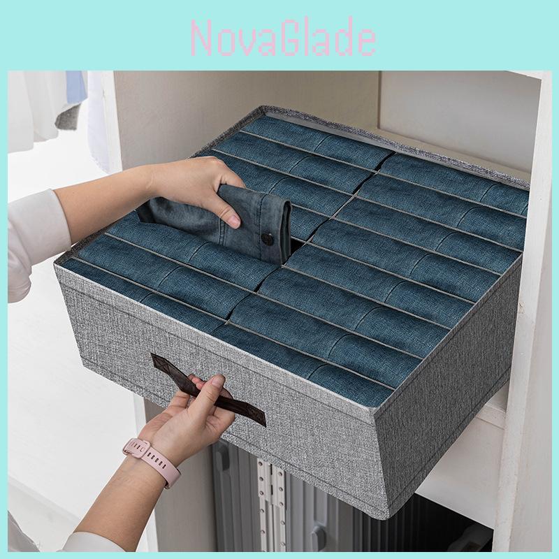 Indoor Clothing Organizer With Dividers For Bedroom Storage Solutions