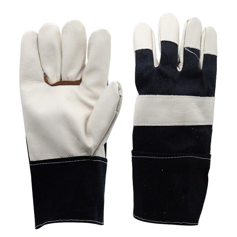 ZISIZ Soft Cowhide Welding Gloves
