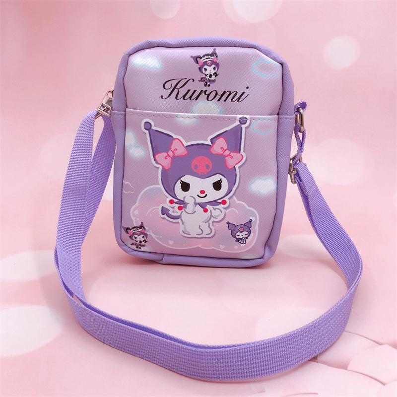 Little Twin Stars & Kuromi Cartoon Kids' Crossbody Bag - Japanese Collection