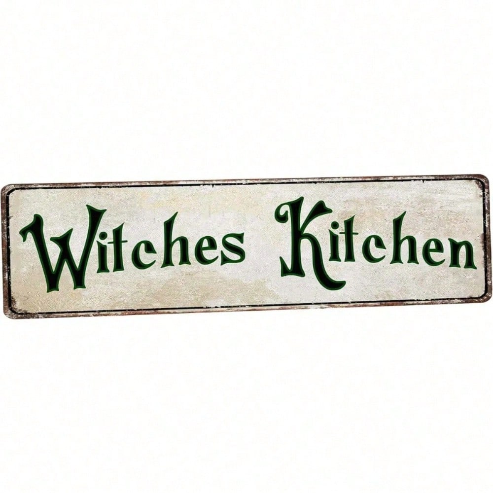 Vintage Metal Sign Wall Decor 4x16 Inch Retro Tin Plate Funny Street Sign For Home Bar Man Cave Western Pub Halloween Party
