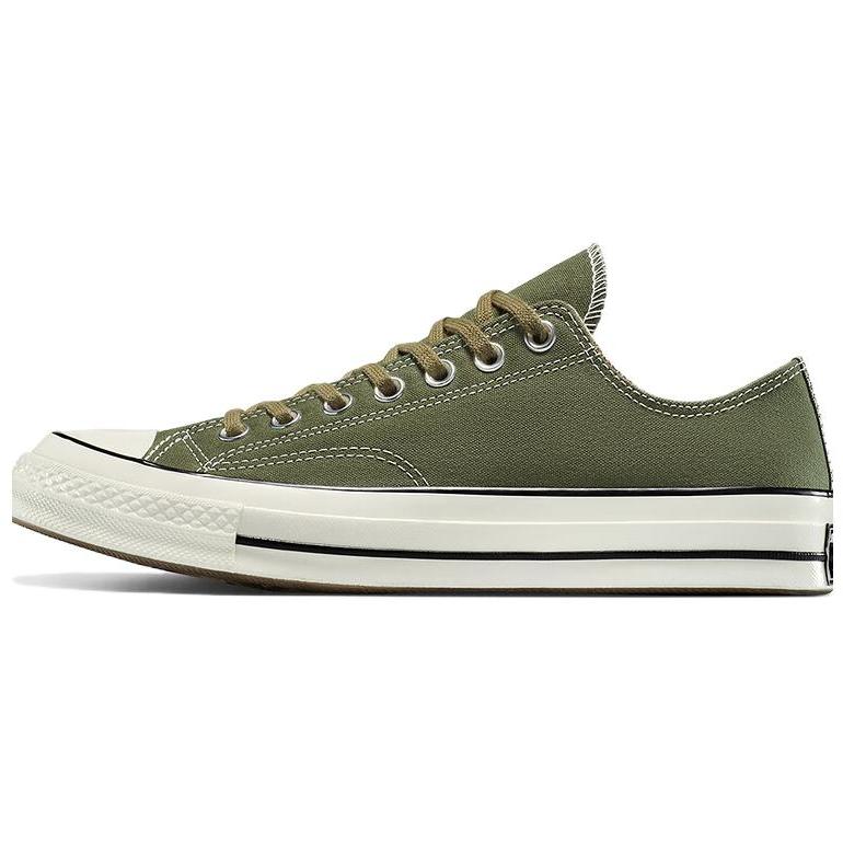 Converse Chuck Taylor Fashion Comfortable Durable Low-Top Skate Shoes Unisex Sneaker Army-Green A13292C