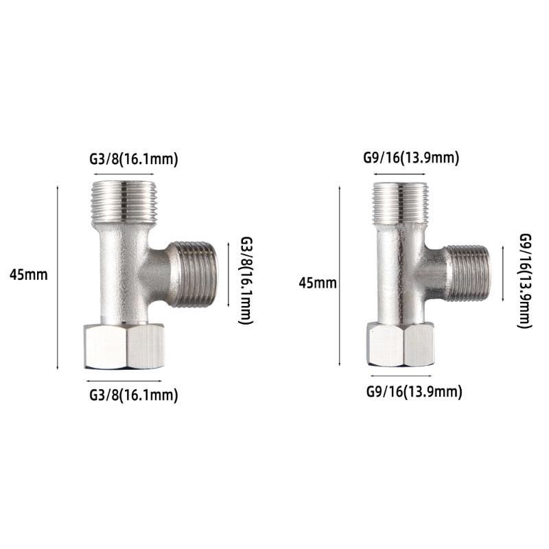 Durability T Adapter Steel Connectors Water Splitter Features Multiple Welded Threaded Flanges For Liquid Gas Converter