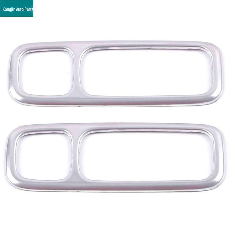 2022 Trumpchi GS8 Silver Stainless Steel Interior Rear Reading Light & Front Speaker Cover.