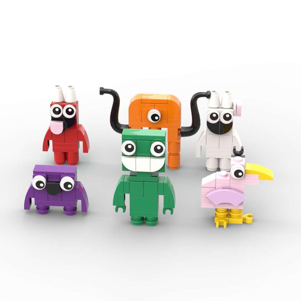 Banban Ganten Of Horror Game Building Blocks Childrens Educational Set Toys