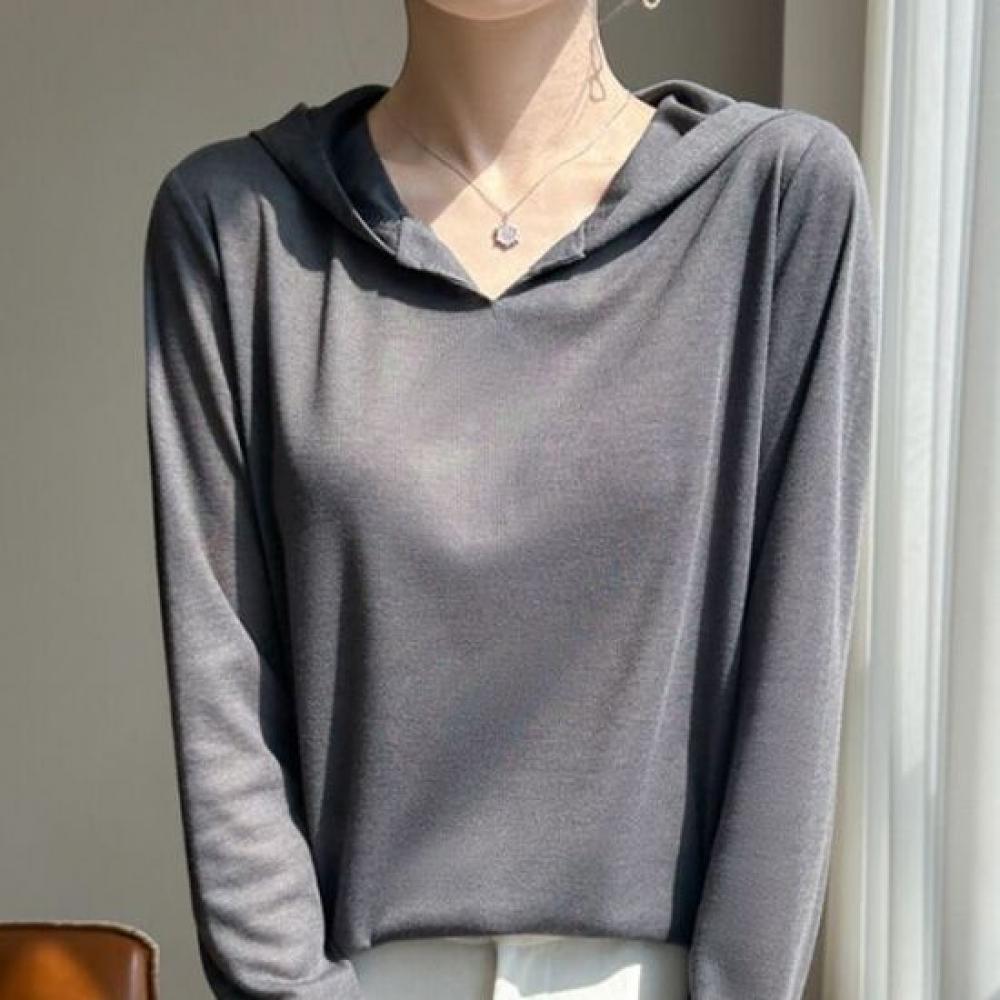 Navava Women Basic Solid Long Sleeve T shirT nT3283