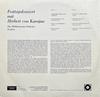 LP Record HERBERT VON KARAJAN  PHILHARMONIA   Festtagskonzert Mit Herbert Von Kar J069 Columbia Germany Classical Used