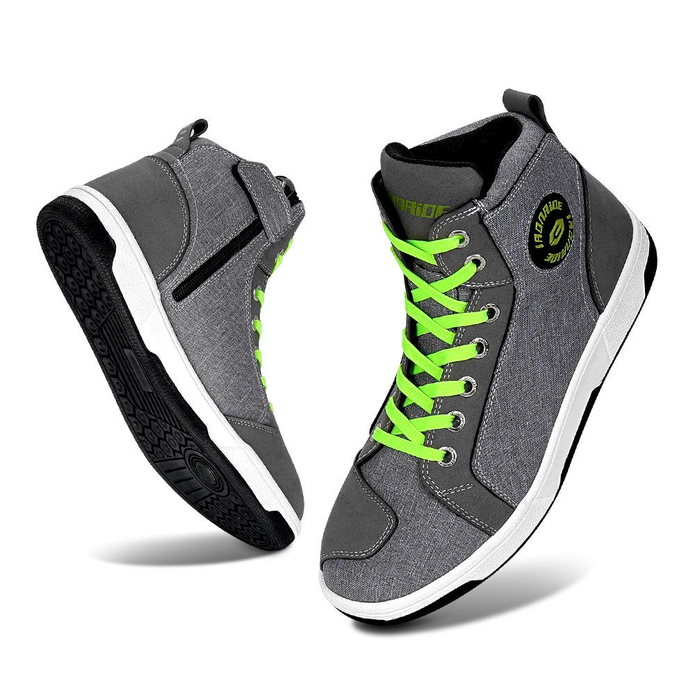 Cross-Border Breathable Motorcycle Riding Shoes - Anti-Fall Road Racing & Parkour Gear for All Seasons