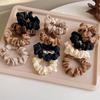 Women's Satin Feel Elegant Hair Tie - Simple Bun Accessory