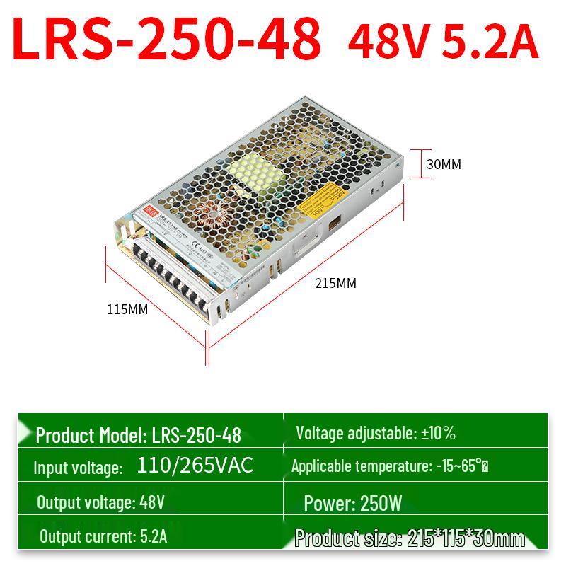Ultra-Thin Silent LED Switching Power Supply 220V To 5V-48V, 35W-600W