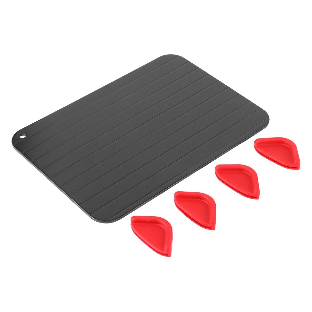 Konnwei Rectangle Quick Defrost Tray Rapid Thaw Plate Board For Defrosting Meat Food Kitchen Gadget
