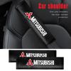 Car Shoulder Cover Cushion Seat Belt Pad Seat Belt Cover For Mitsubishi Outlander Ralliart ASX Pajero Lancer Space Star Eclipse