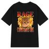 Angry Cat Rage Consumes Me Graphic T-Shirt
