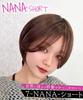 AQUADOLL Short Wig with Bangs, Centered Straight Blonde, High-Tone, One Size Fits Most, GB1. Rose Almond, wg358PG
