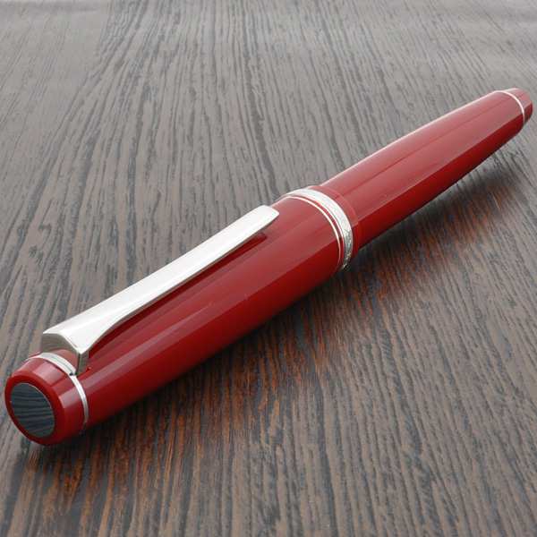 Pilot ELABO Fountain Pen Red Soft Medium Nib FE-18SR-R-SM +CON-40