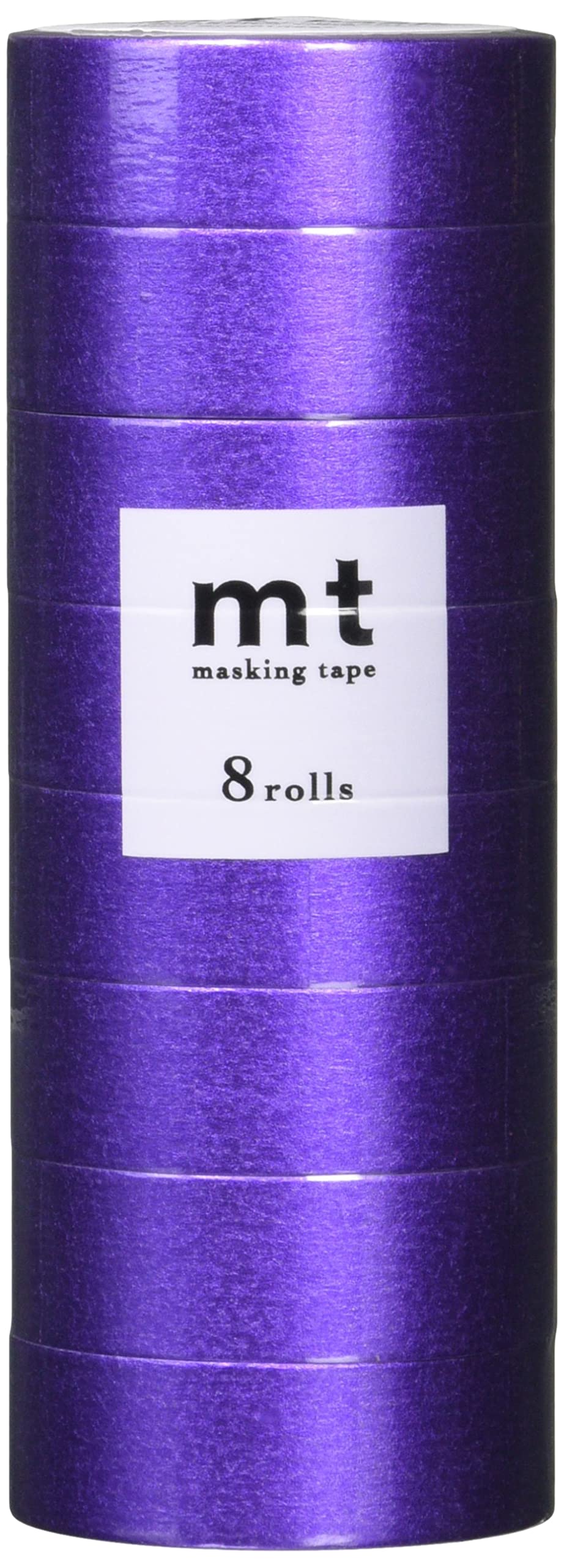 

Kamoi Kakoshi mt Masking 15mm Wide x 7m High Brightness MT08P540 Tape, 8-Pack, Long, 540mm, Purple,