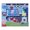Jouet préscolaire peppa pig à l'aquarium avec 4 figurines et 4 accessoires
