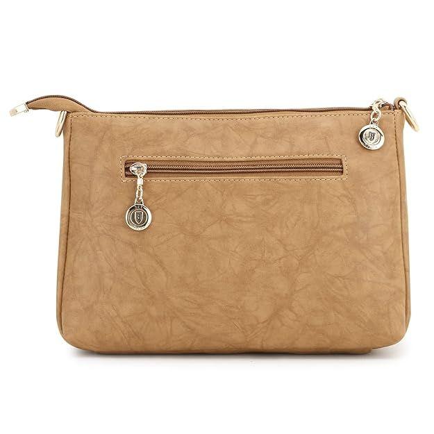 Женская сумка через плечо/слинг из искусственной кожи с внутренним карманом — фото 7