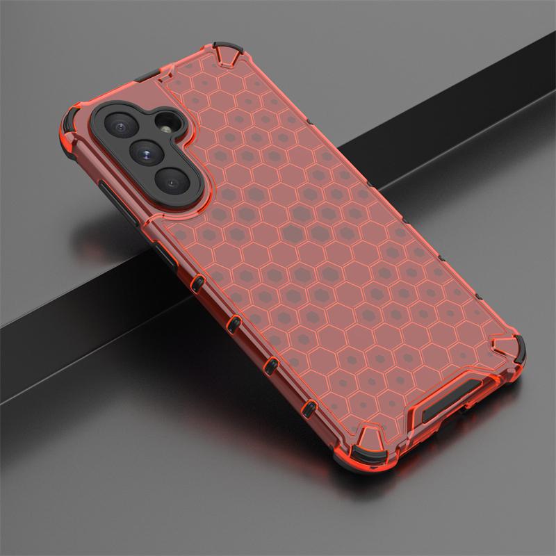 Shockproof Transparent Case For Samsung Galaxy Quantum 6 Honeycomb Armor Case Samsung Quantum 6 Case Cover For Samsung Quantum 6