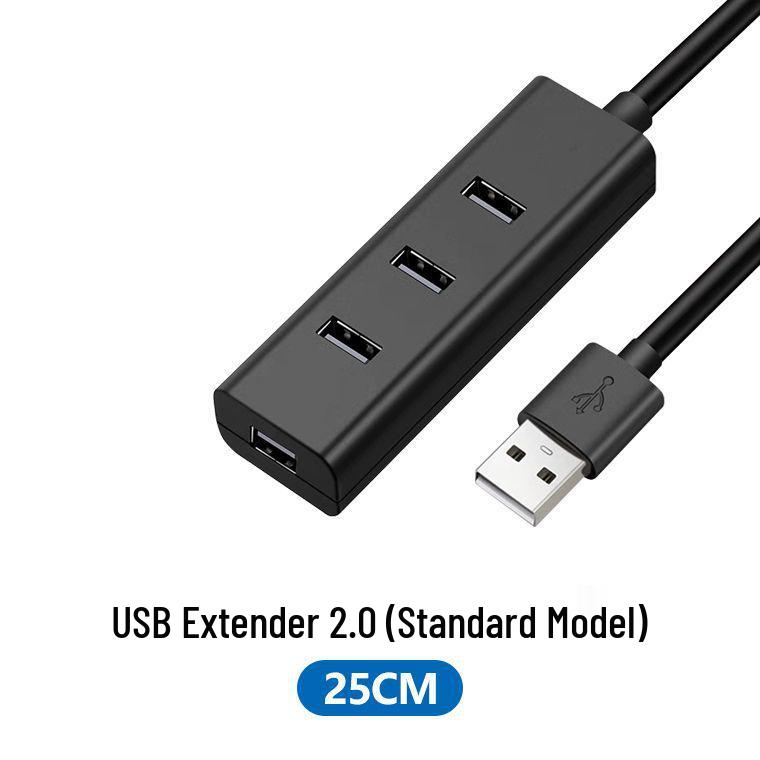 USB 3.0 Docking Station with 4-Port Hub for Desktops & Laptops