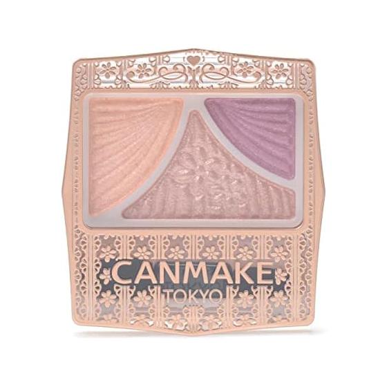 Canmake Powder Juicy Pure Eyes 15 Sunset Kiss 1.2g Gloss Transparency Pearl Glitter Wet Gloss Purple
